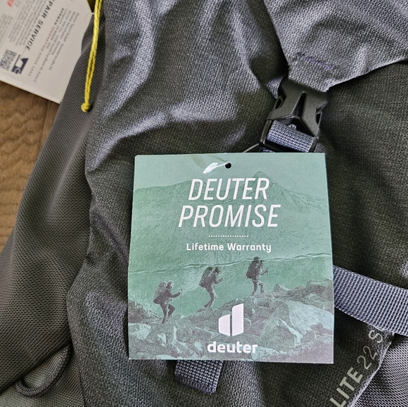NWT Deuter AC Lite 22 SL Women's Hiking Backpack in Graphite/Shale - Picture 15 of 16